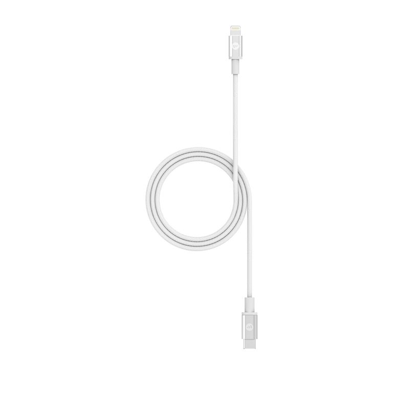 [End of Life] Mophie Przewód USB-C ze Złączem Lightning MFi 1 m (White) (1)