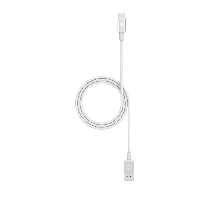 [End of Life] Mophie Przewód USB ze Złączem USB-C 1 m (White) (1)